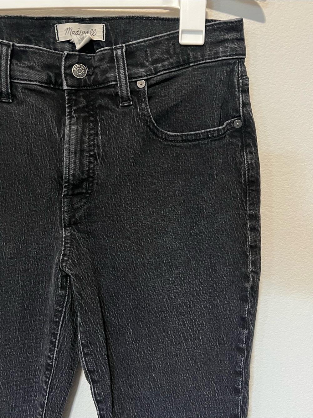 Madewell Black Mid-Rise Vintage Jeans